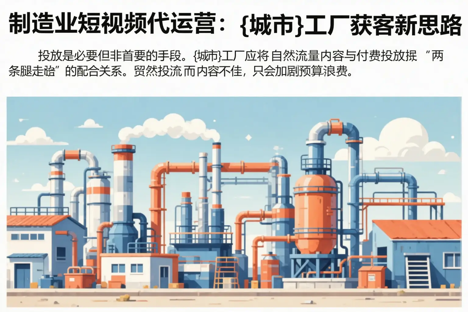 制造业短视频代运营:青阳工厂获客新思路